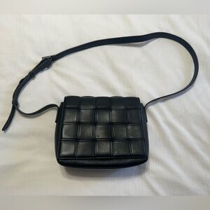 Genuine leather crossbody bag